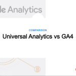 Universal analytics vs Google analytics 4