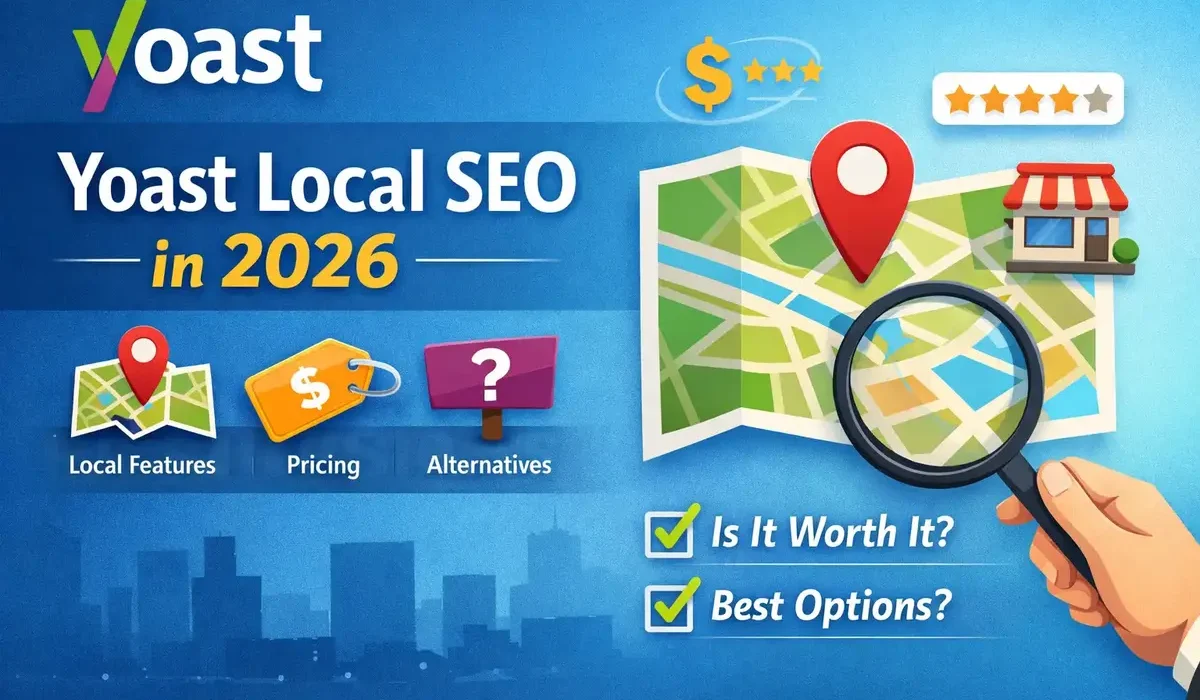 Yoast Local SEO 2026 guide with features, pricing, and local search optimization strategies