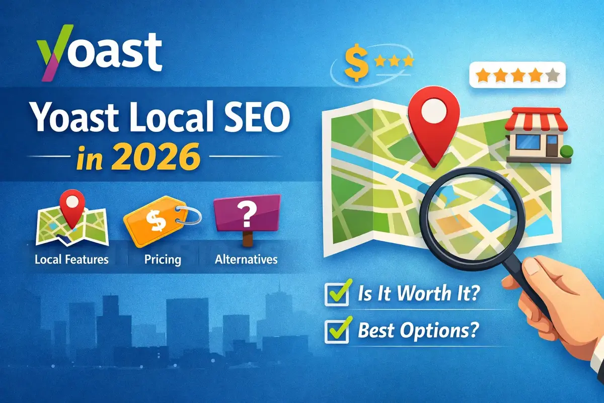 Yoast Local SEO 2026 guide with features, pricing, and local search optimization strategies